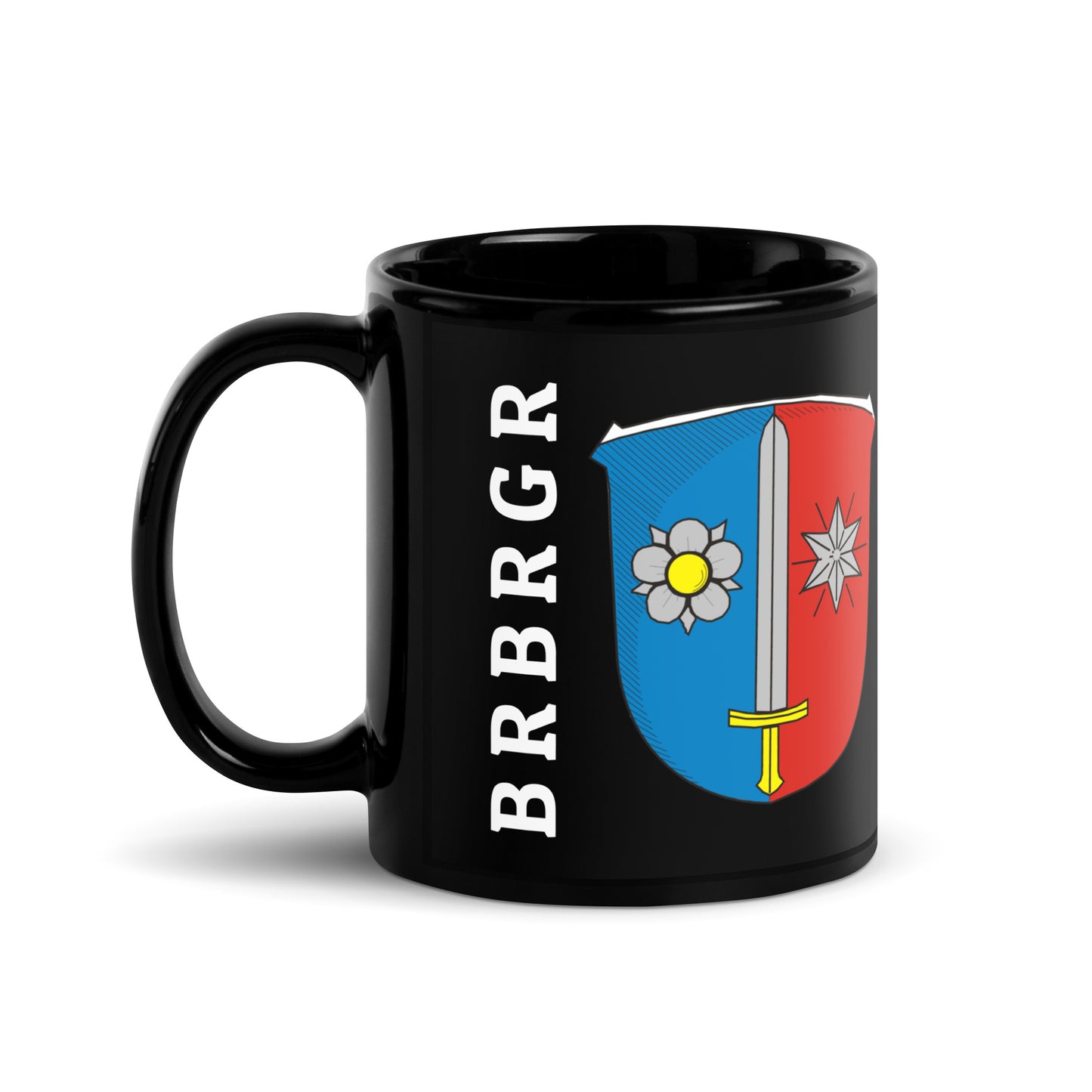Tasse "BRBRGR" mit Stadtwappen