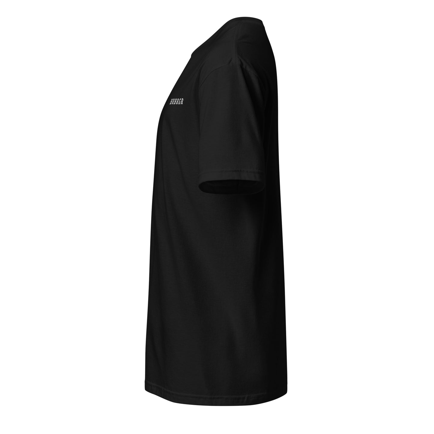 Unisex T-Shirt "BRBRGR" Stick schwarz