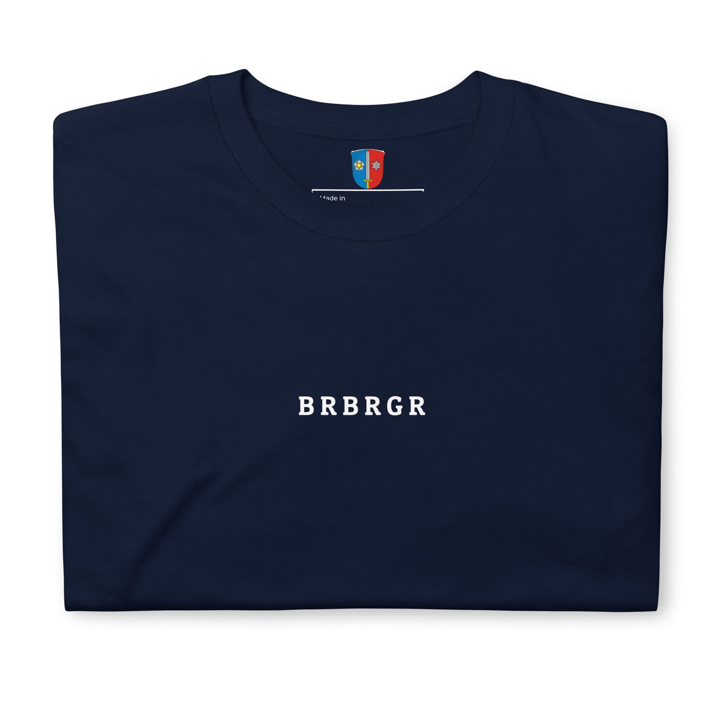 Unisex T-Shirt "BRBRGR" Mitte Navy
