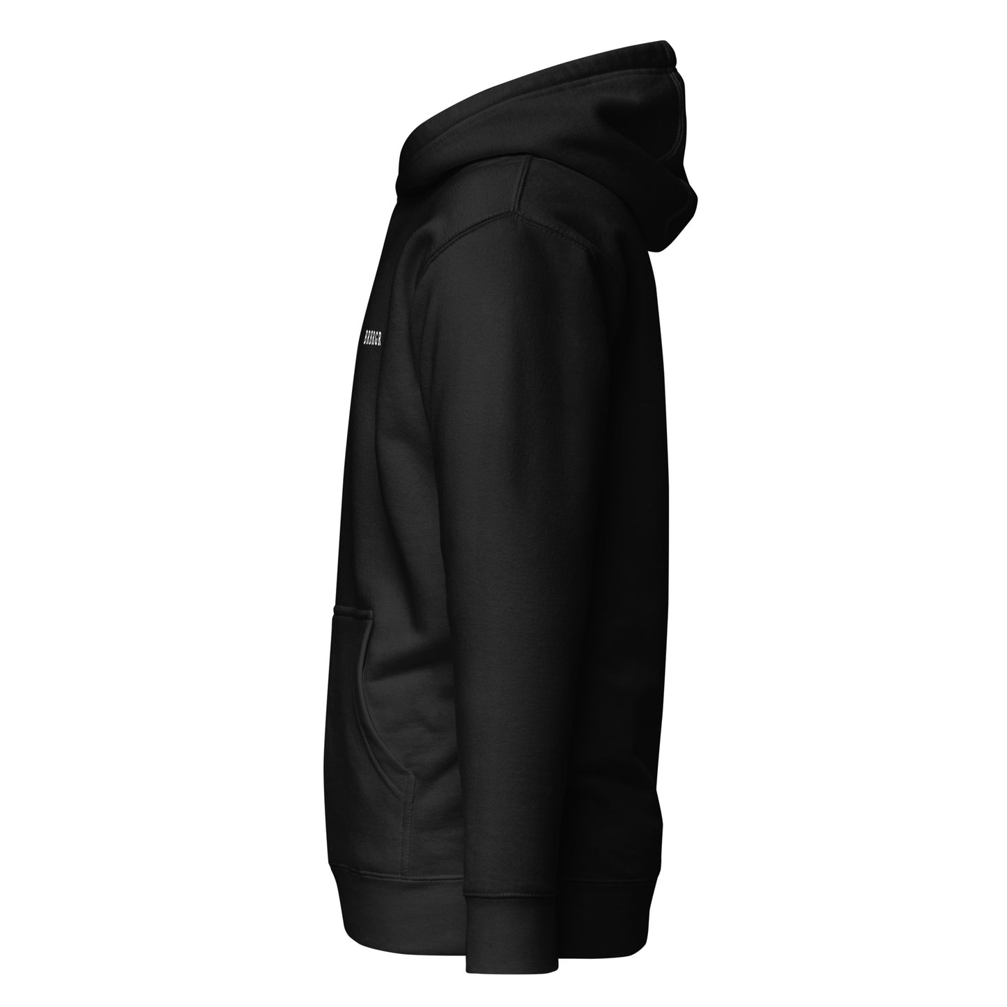 Hoodie "BRBRGR" schwarz