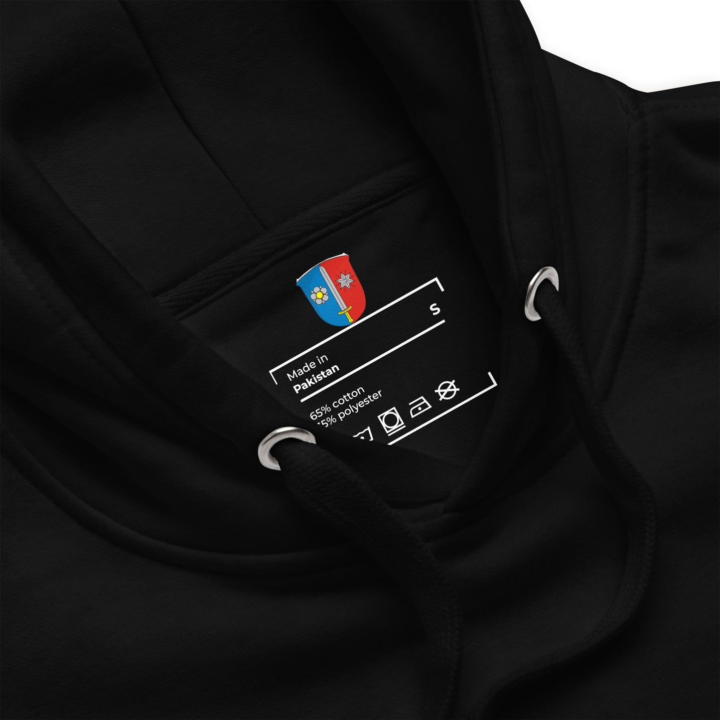 Hoodie "BRBRGR" schwarz