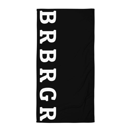 Handtuch "BRBRGR", ca. 75x150cm
