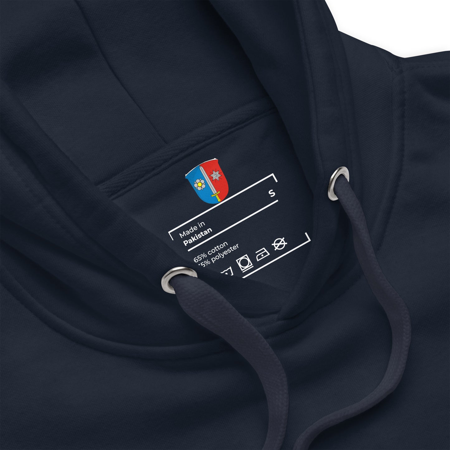 Hoodie "BRBRGR" Navy Blazer